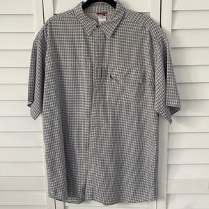 The North Face Mens‎ Short Sleeve Button Shirt Size Large